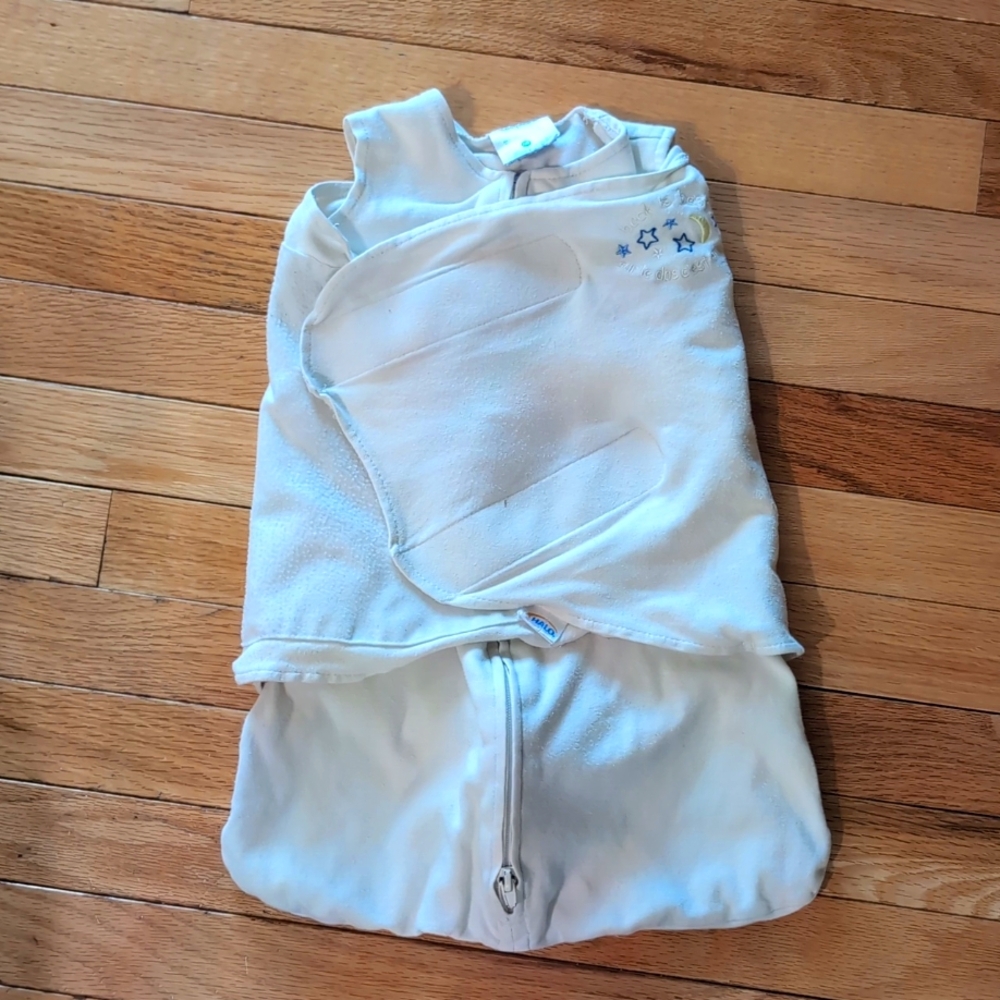 2/$30 or 3/$40 Cream Halo Newborn Swaddle